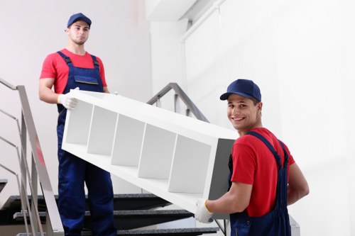 Local removals team planning access in Towerhill streets