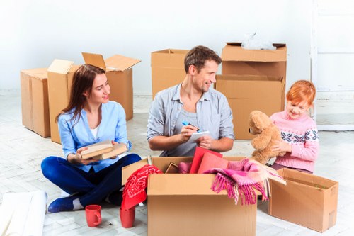 Local movers handling bulky items and apartment access in Towerhill