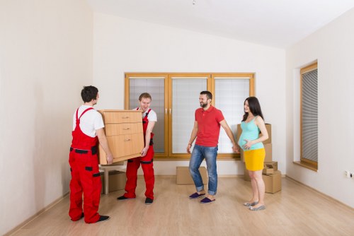 Commercial furniture removal for Towerhill offices and shops