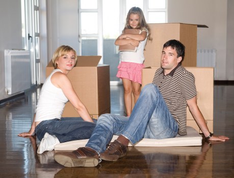 Residential removal service for a flat move in Towerhill